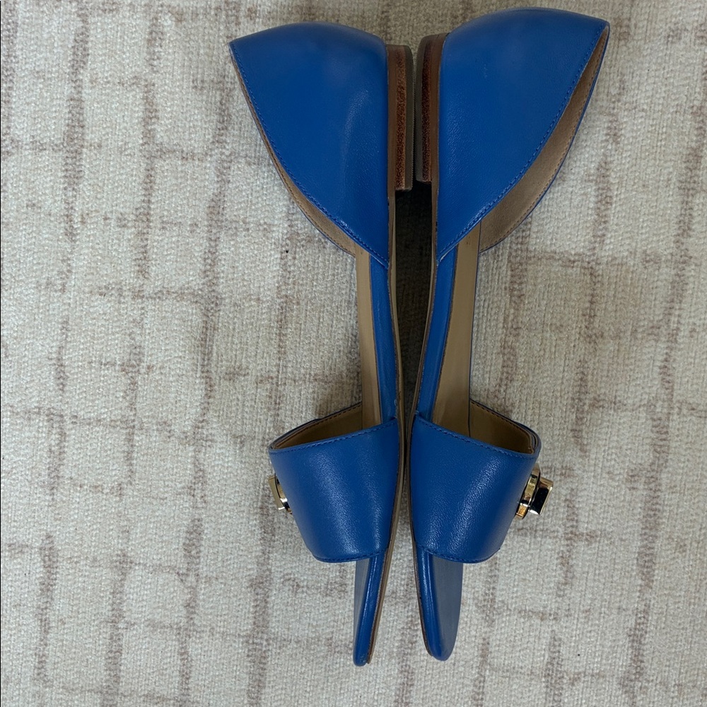 EUC Talbots Leather Leona D’Orsay Flats - Picture 4 of 6